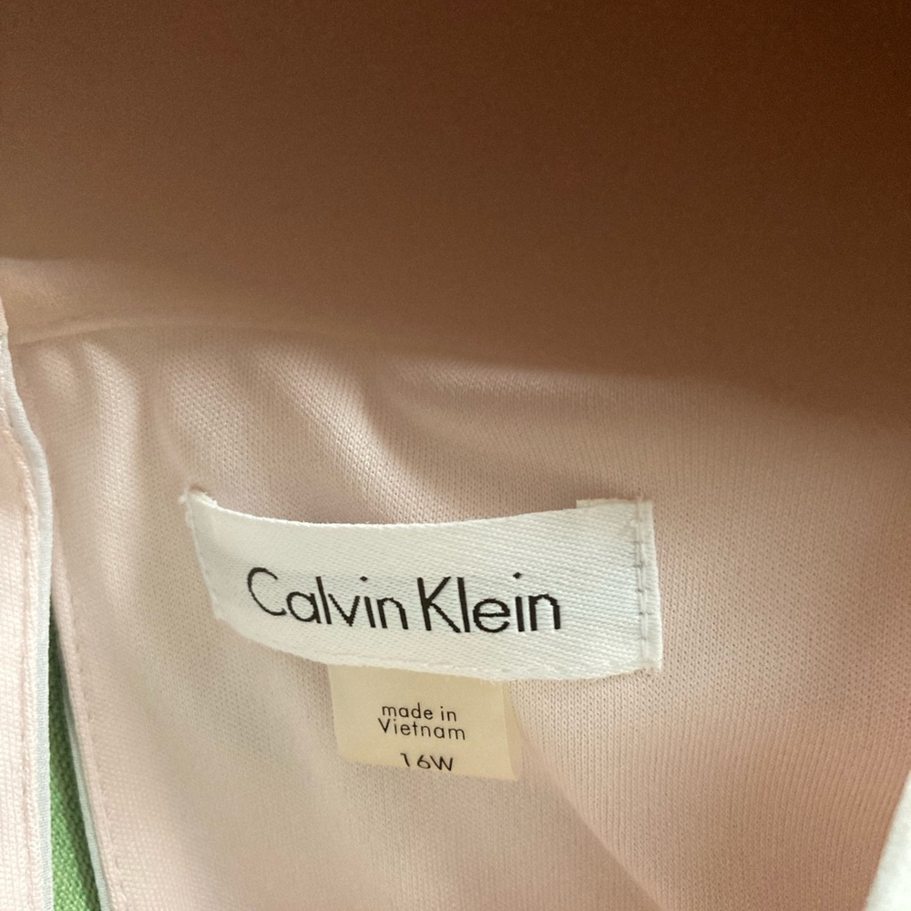 Calvin Klein pink dress